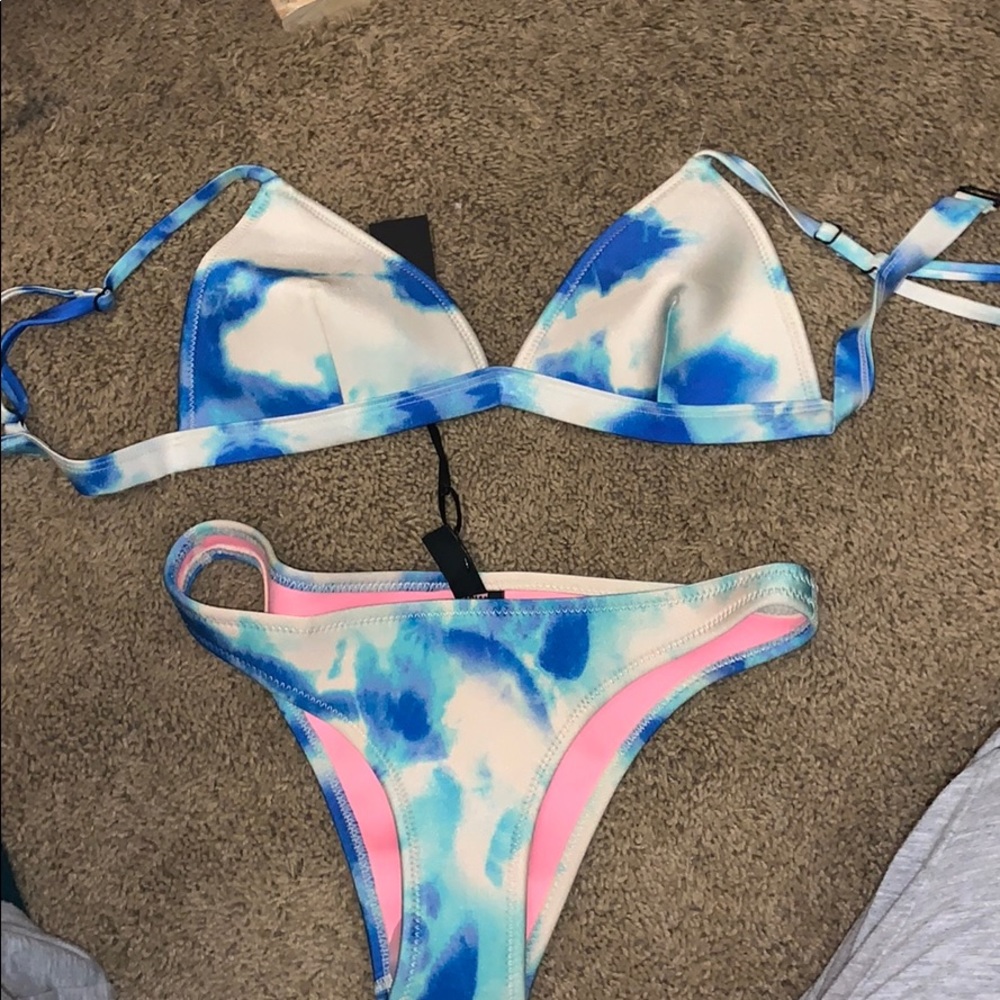 Tye dye Triangl Bikini